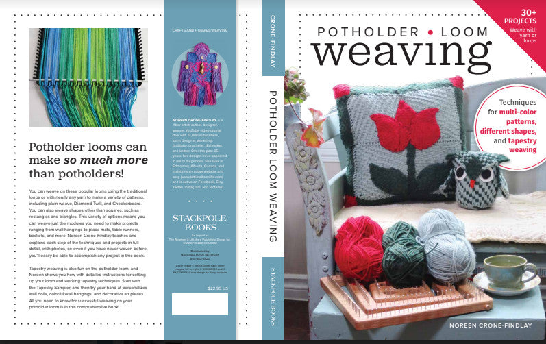 30 Ways to Weave a Potholder: Color Patterns in Plain Weave for