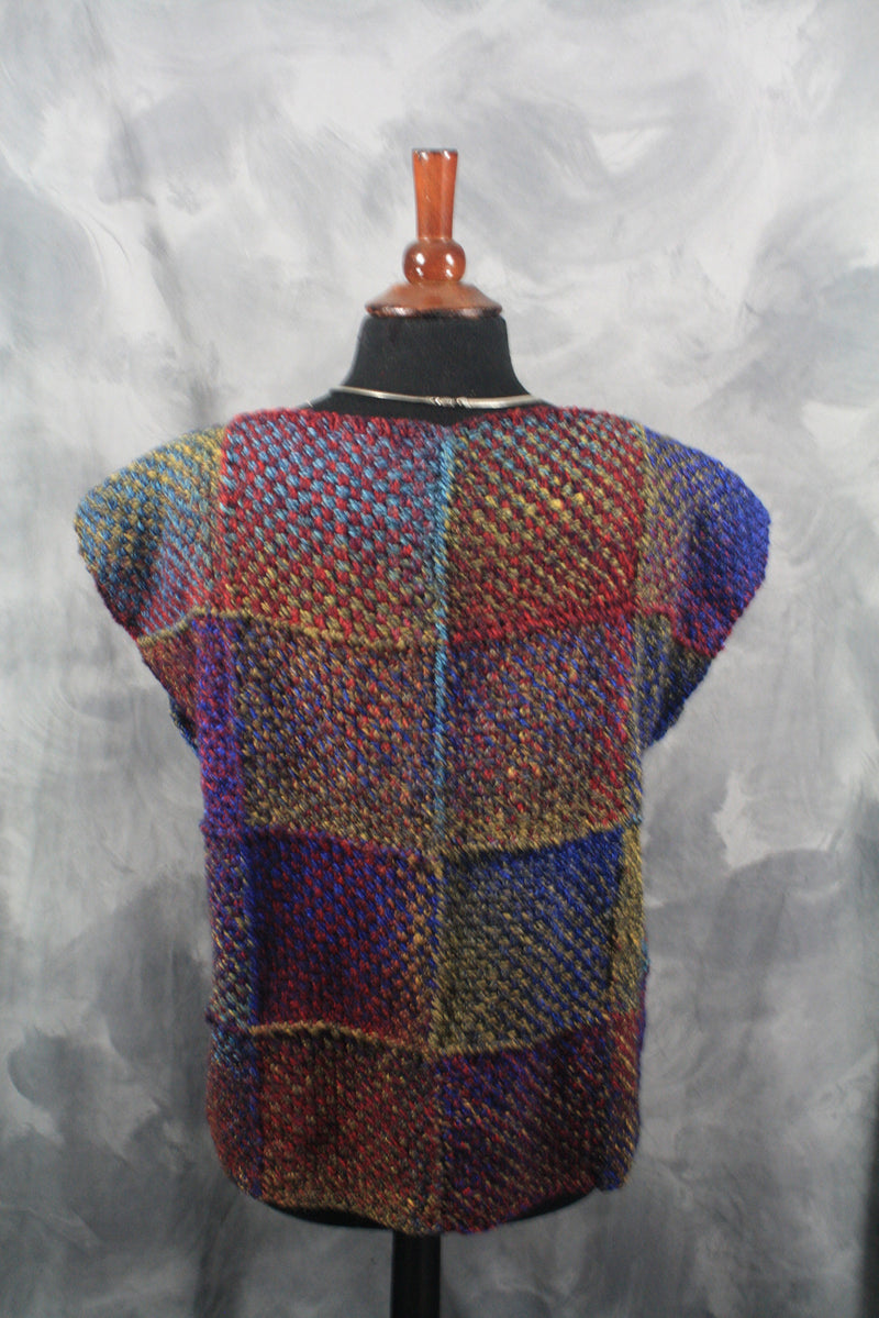 Ladies Vest with the Potholder Loom – Dewberry Ridge - A Fiber Art