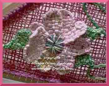 How to Weave a Flower on our Heart Loom