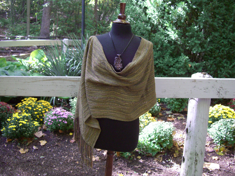 Handwoven Shoulder Drape