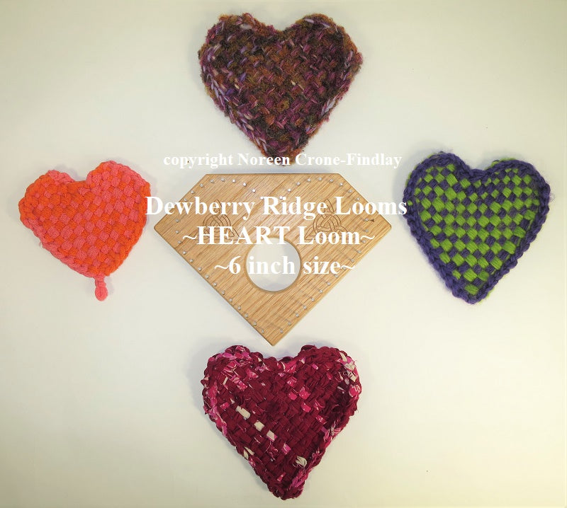 Li'l Weaver Heart Loom - 6"